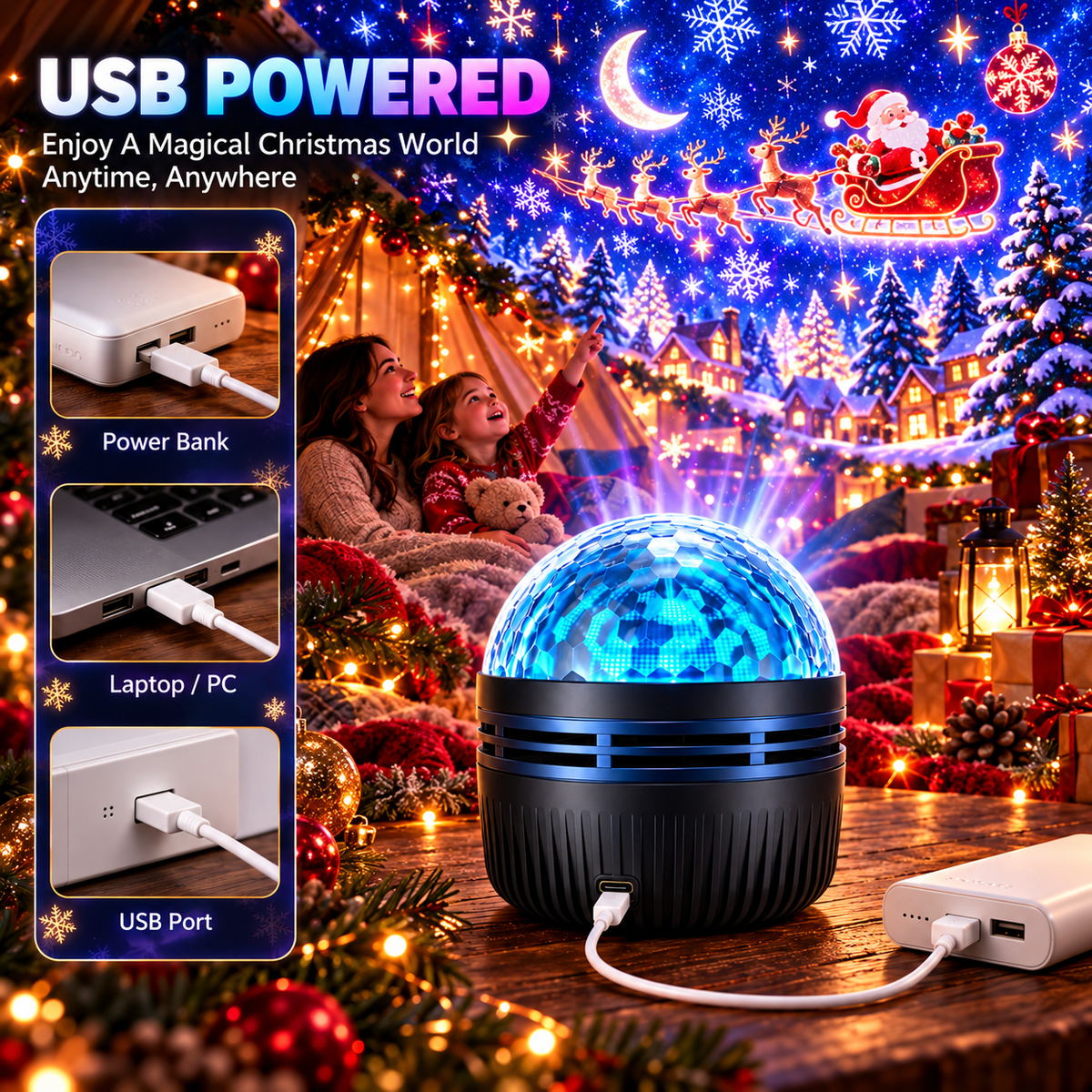 🎁 HOT DEAL 55% OFF | Transform Your Room Into a Christmas Wonderland